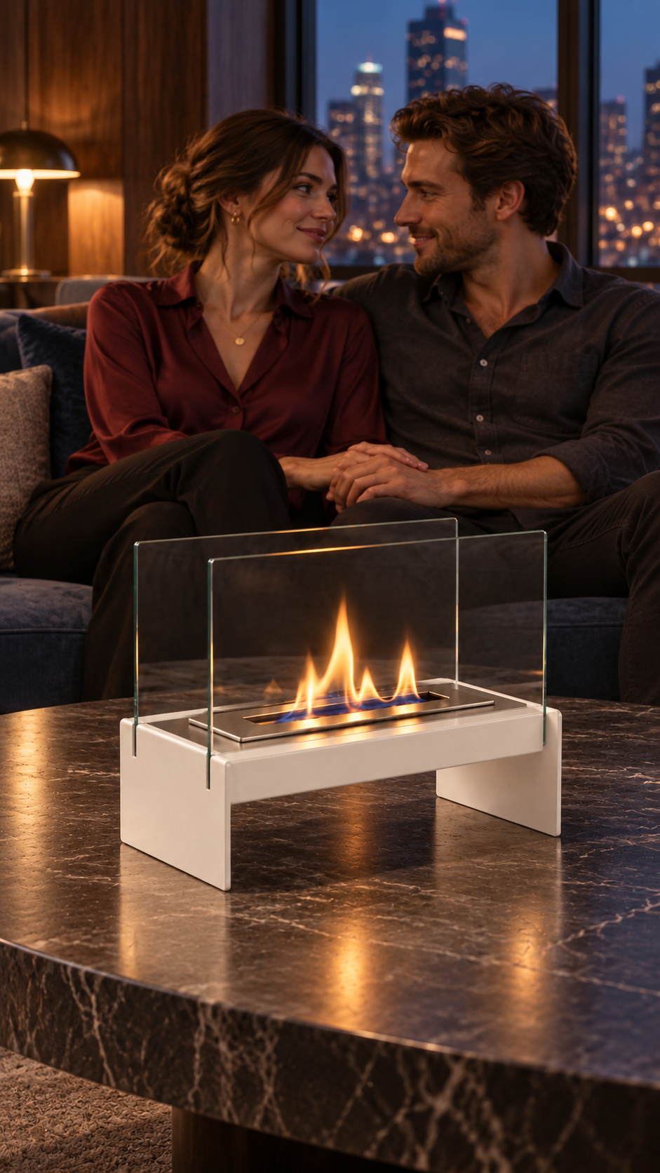 LuxFlame Bioethanol Şömine