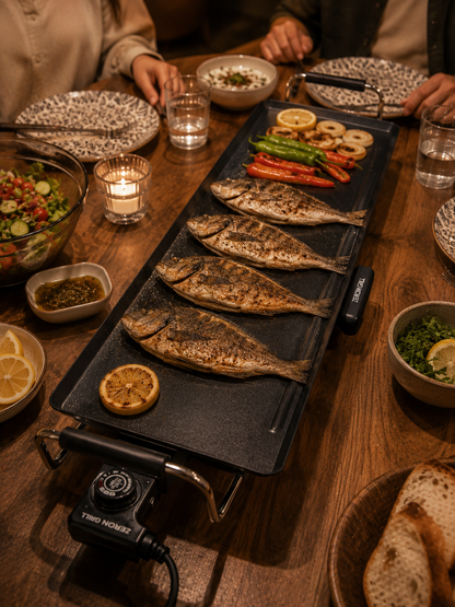 ZERON Gurme Grill Ocakbaşı Elektrikli Izgara