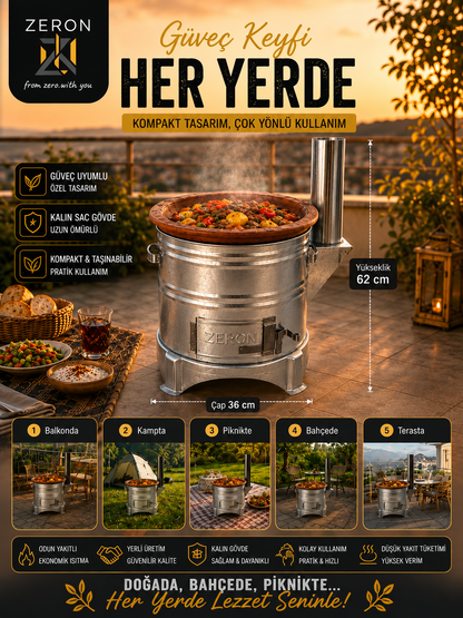 ZERON Güveç Mangal Seti