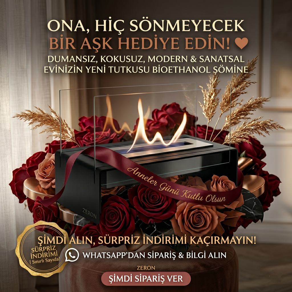 LuxFlame Bioethanol Şömine