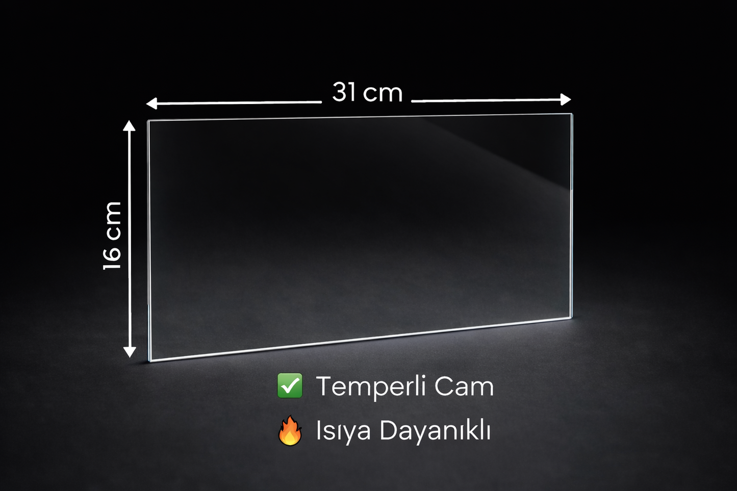 Isıya Dayanıklı Temperli Cam